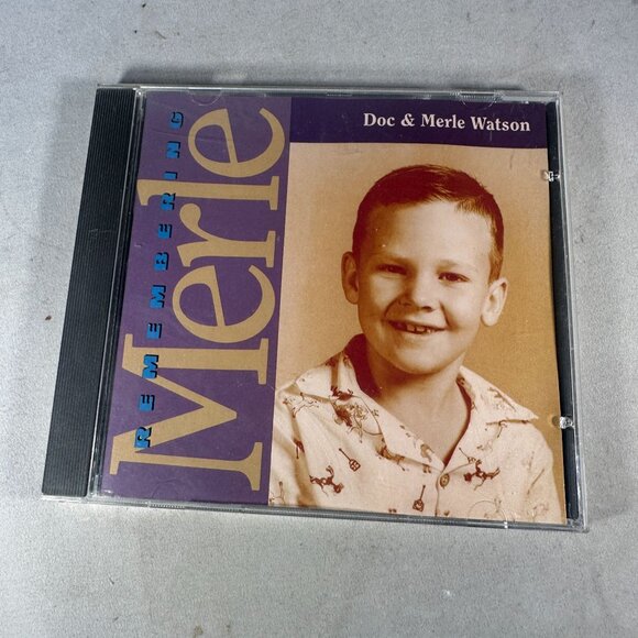 Remembering Merle Doc & Merle Watson CD 1992 Country Folk Sugar Hill Records - Picture 1 of 3